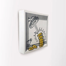 Load image into Gallery viewer, 8 Gold Coins (Ode to Keith Haring - The UFO)