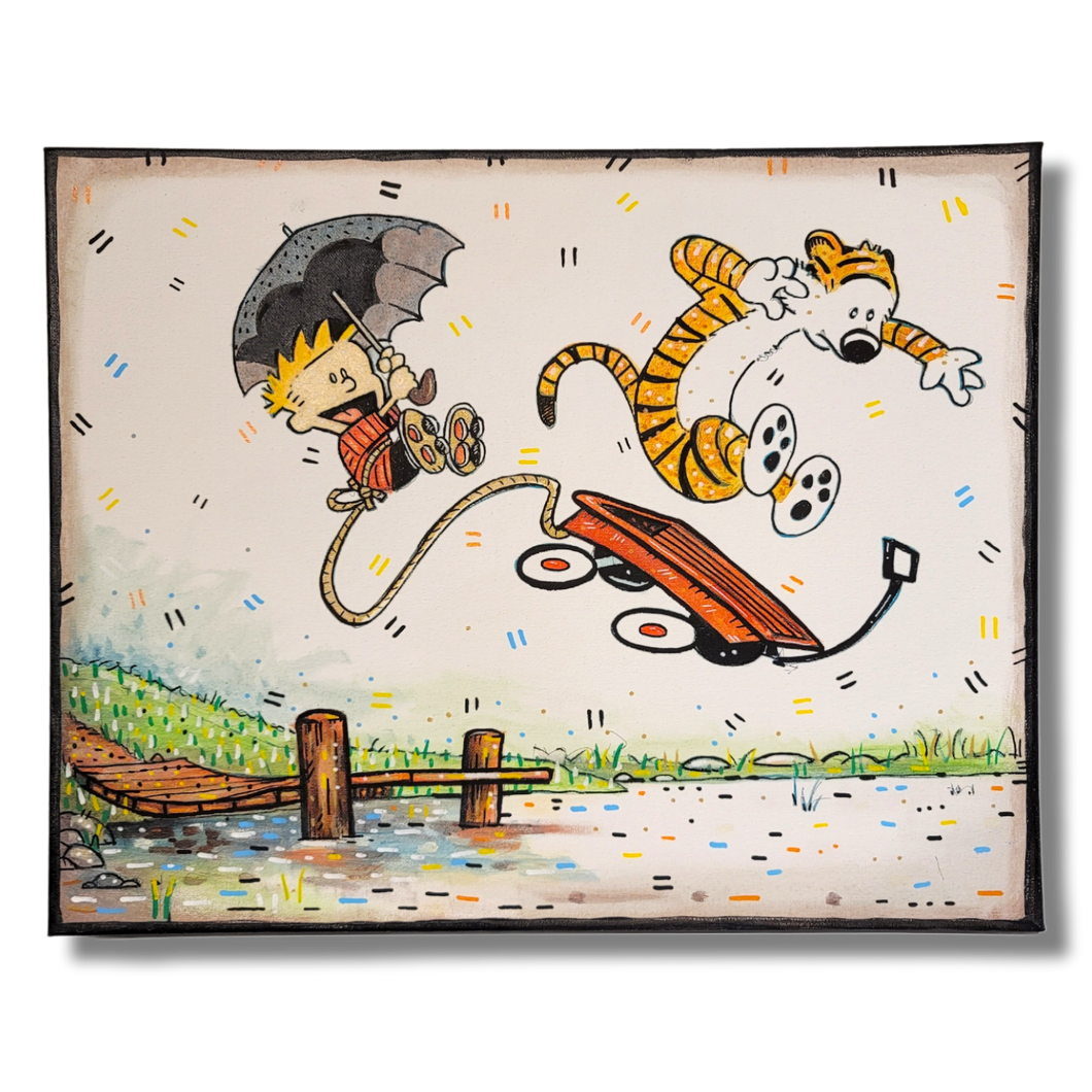 Calvin and Hobbes Bookcovers