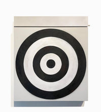 Load image into Gallery viewer, 37 Gold Coins (Ode to Jasper Johns - The Black &amp; White Target)