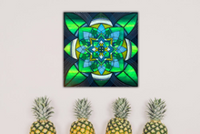 Load image into Gallery viewer, Green Mandala